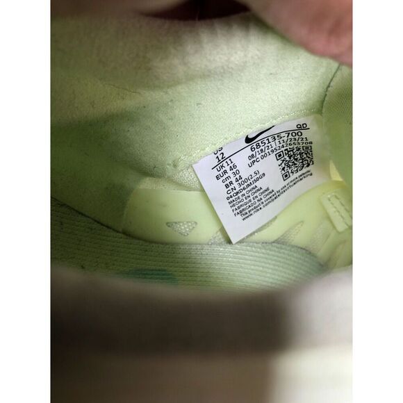 Nike Zoom Rotational 6 Barely Volt Hyper Green Mesh Orange Shoes Men 12M US/46EU - Picture 9 of 16